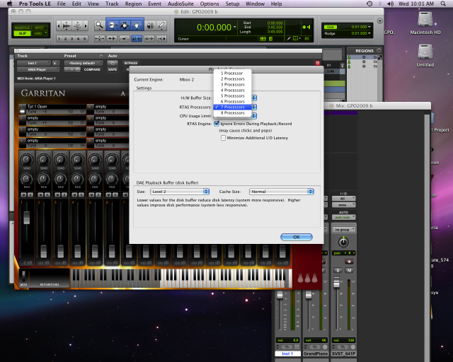  GPO4 in Pro Tools 8
